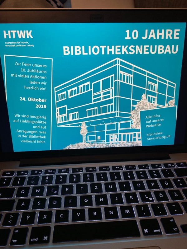 10 JAHRE HTWK BIB-NEUBAU