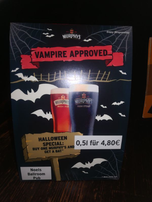 Halloween im Noels Ballroom Pub