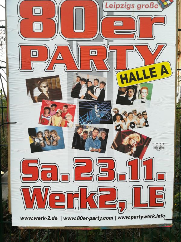 80er Party im Werk II