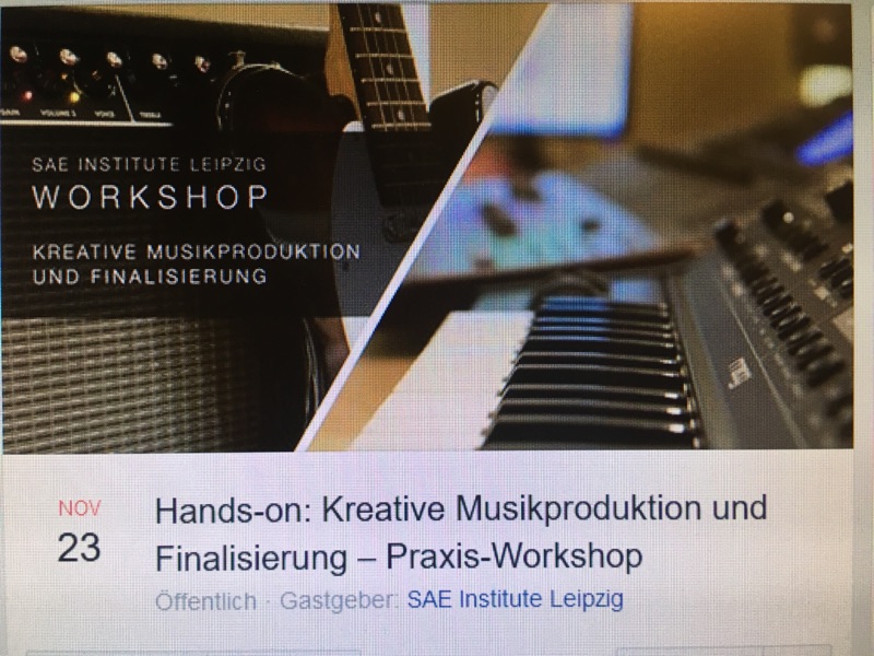 Workshop zu Musikproduktion am SAE Institut