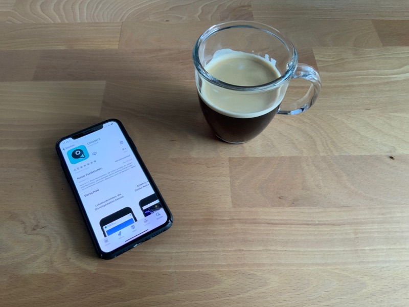 Es gibt ein Update für deine Croows-App!
