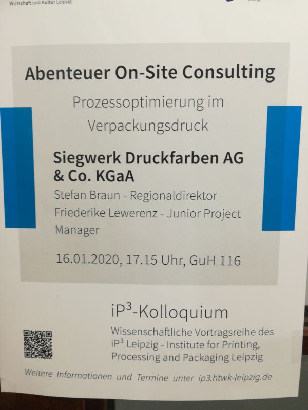 Vortrag zur Prozessoptimierung im Verpackungsdruck