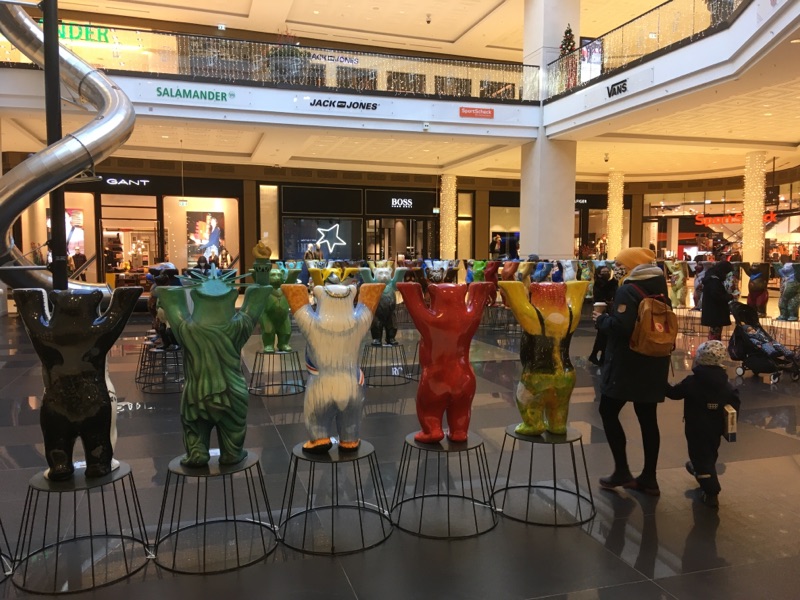 Mall von Berlin geöffnet