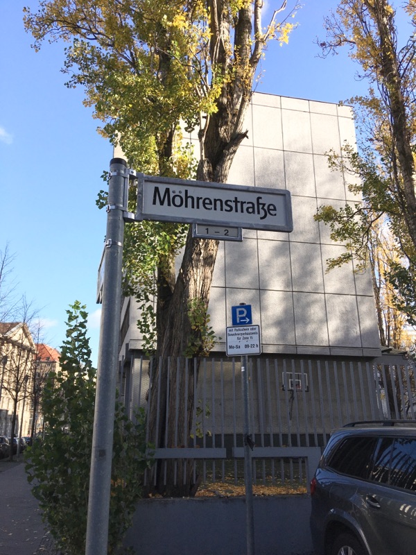 Lösung im Streit um die Mohrenstrasse in Berlin?
