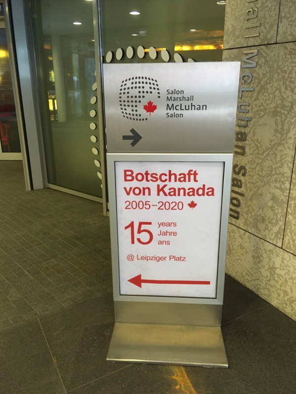 15 Jahre kanadische Botschaft in Berlin