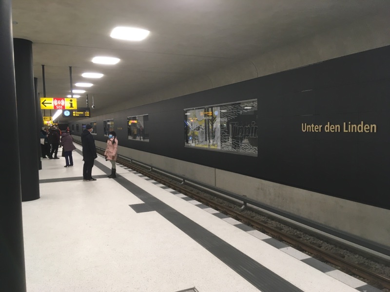 Unter den Linden: Neuer U-Bahnhof eröffnet