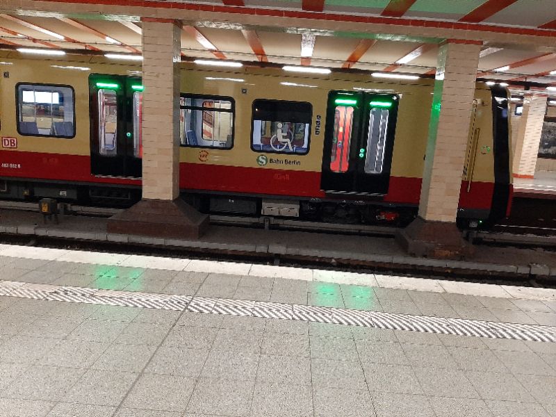 Neue Berliner S-Bahn im Nordbahnhof