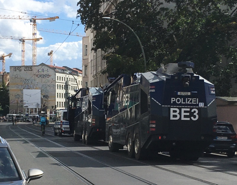 Vier Demonstrationen in Berlin Pfingsten verboten
