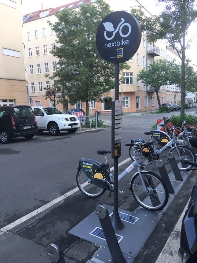 Neuer Fahrräder-Sharing Hub