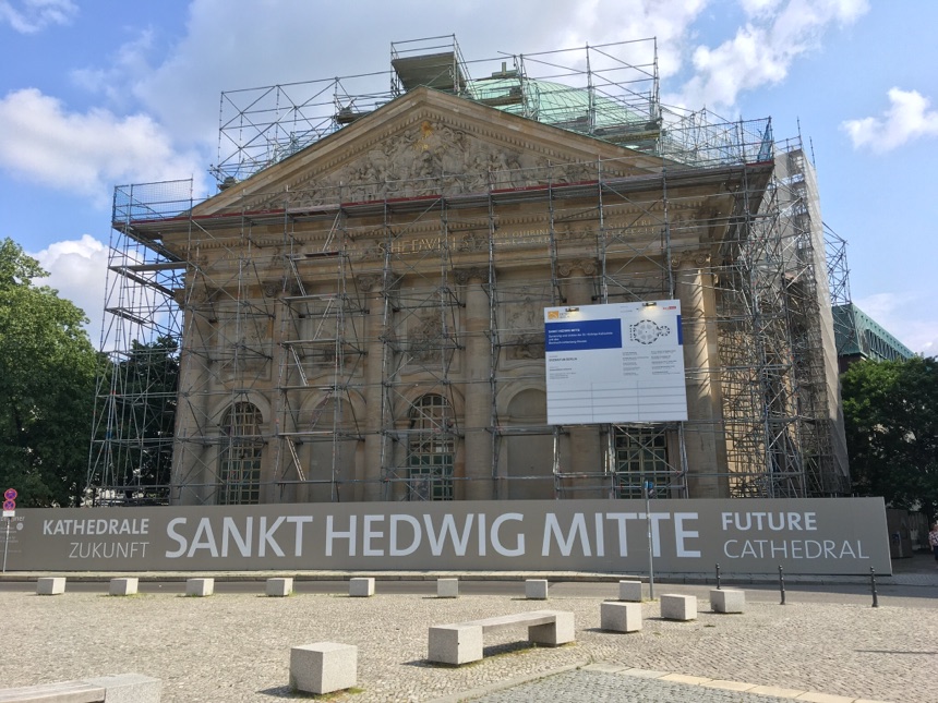 St. Hedwig-Kirche in Mitte geschlossen