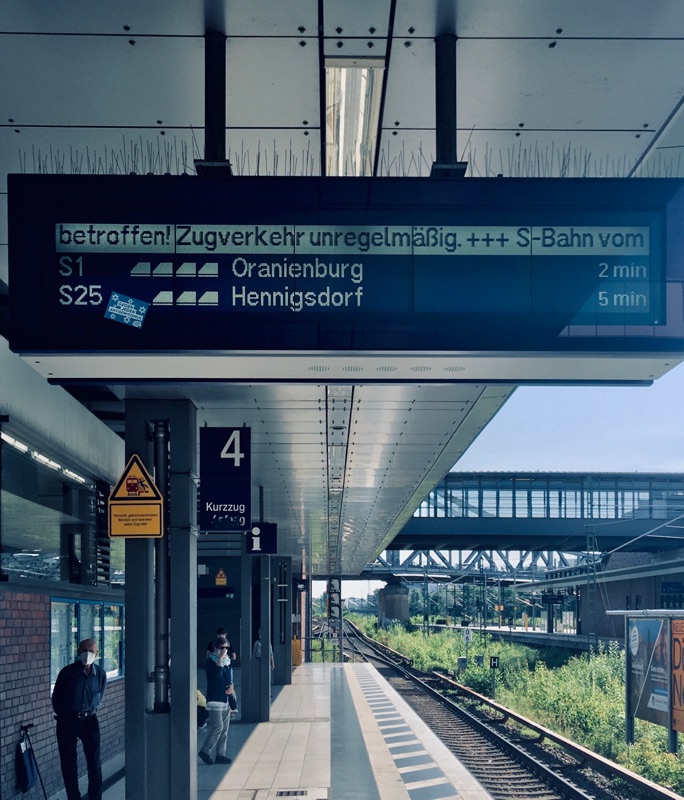 Auch S-Bahn vom Streik betroffen