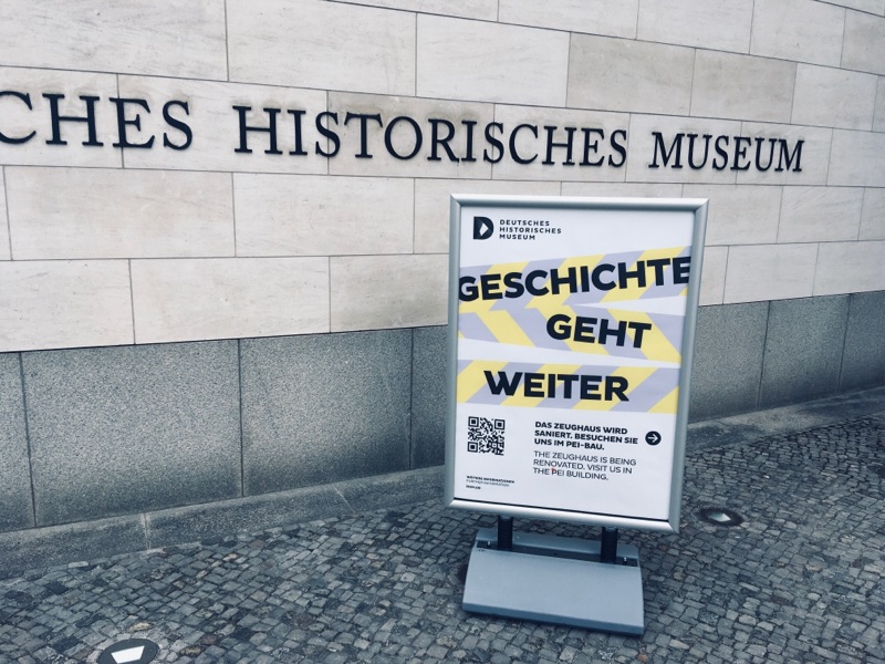 Deutsches Historisches Museum zum Teil geschlossen