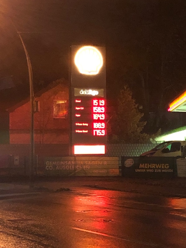 Benzinpreise bessern sich