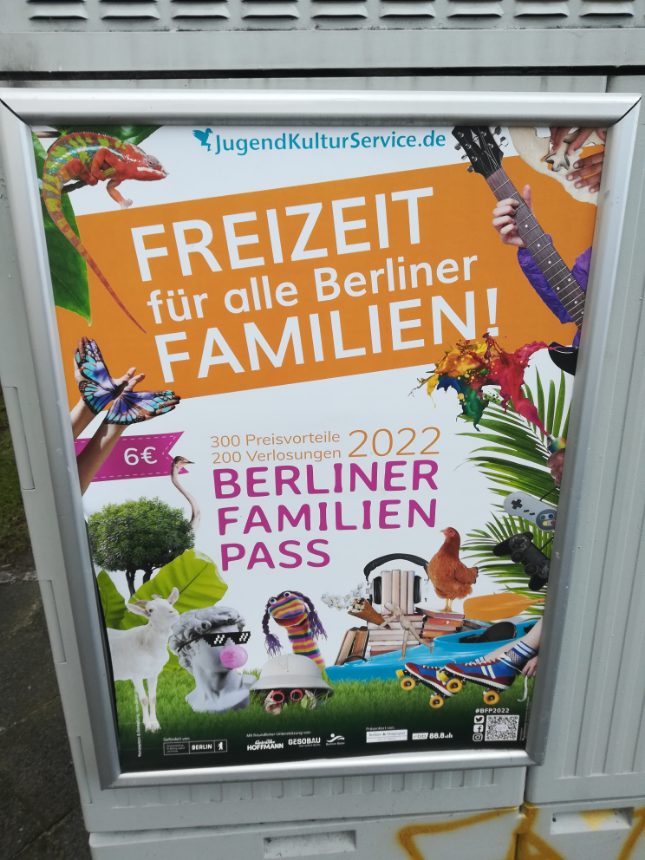 Der Berliner Familien Pass ist zurück