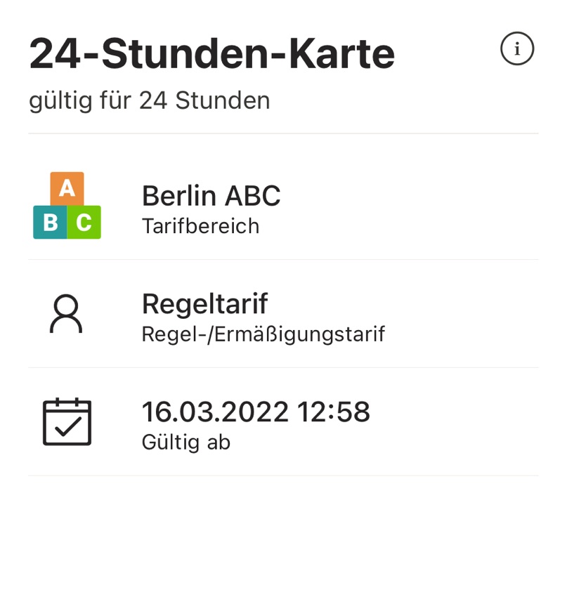 24-Stunden-Ticket bei der BVG löst Tageskarte ab 
