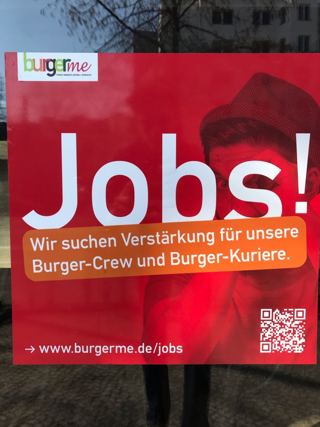 BurgerMe sucht Verstärkung