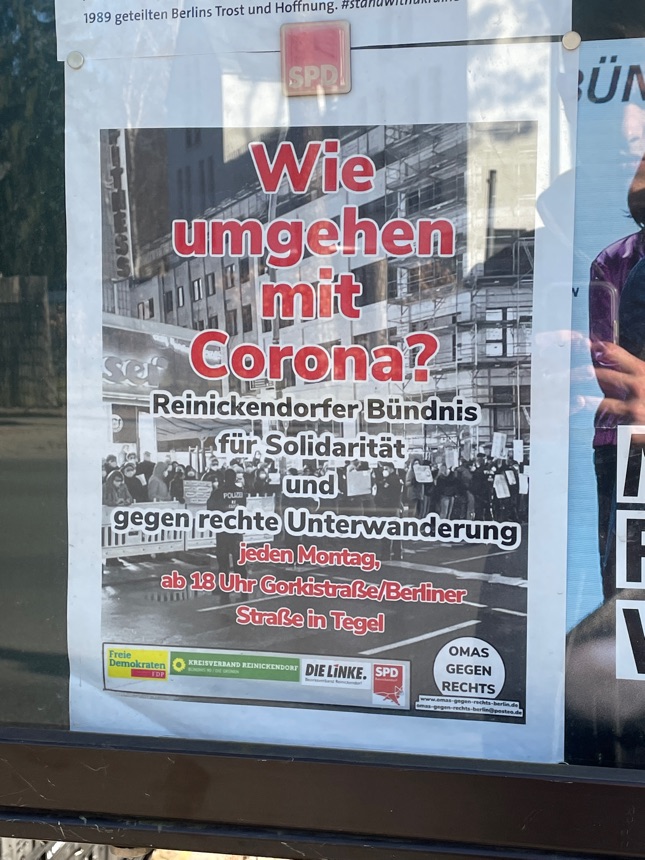 Demonstration in Tegel -Update-